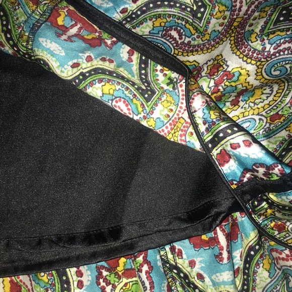 Lula Kate 100% Colorful & Vibrant Silk Skirt 4 - Picture 9 of 10